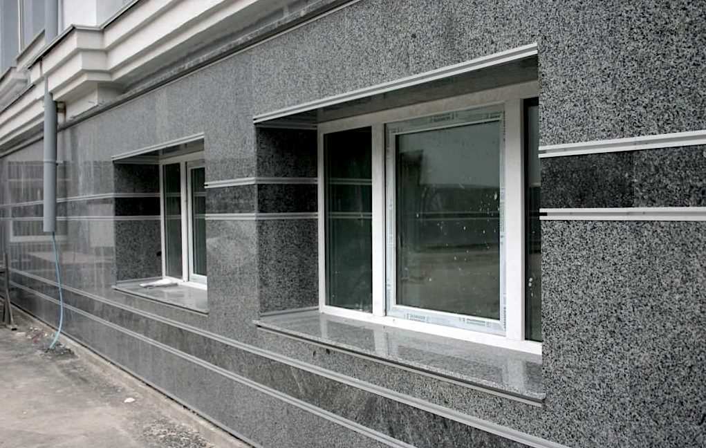 Гранитная плитка для фасада цена